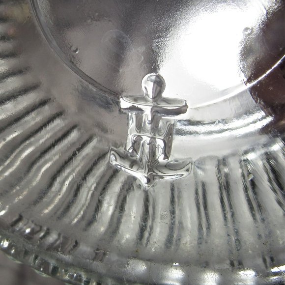 ANCHOR HOCKING COVERED CANISTER FRIGIE CONTAINER GLASS 1960'S - Picture 2 of 6